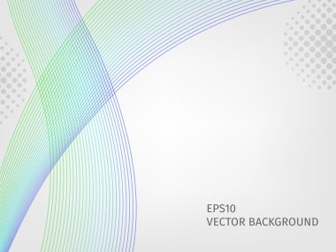 Soyut dalgalı satır arkaplanı