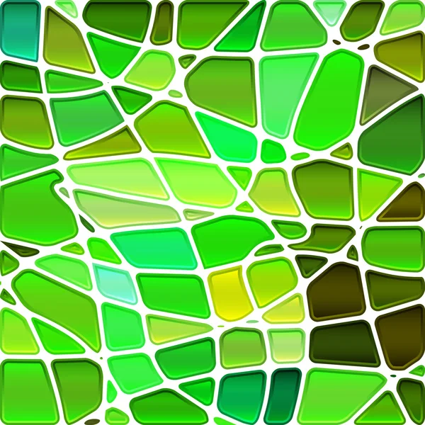 Abstract stained-glass mosaic background — Stock Vector