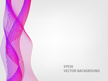 Soyut dalgalı satır arkaplanı