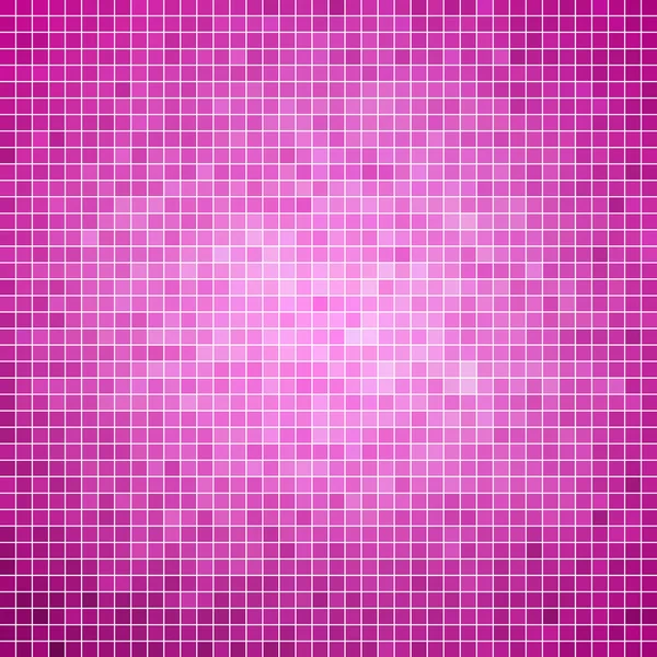 Latar belakang mosaik pixel persegi abstrak - Stok Vektor