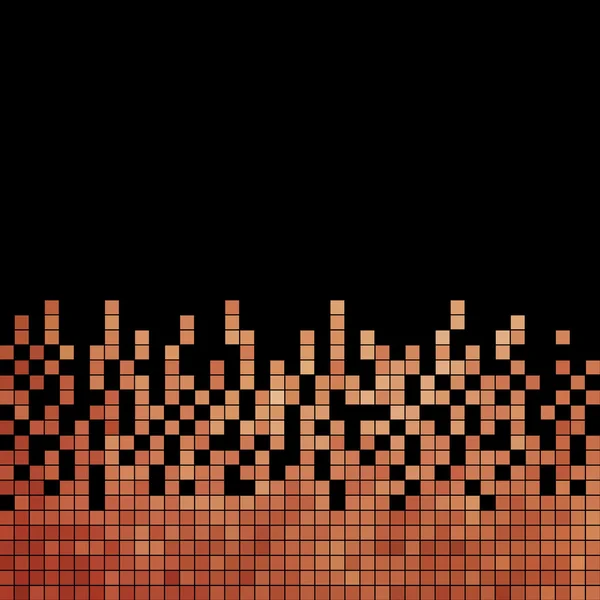 Fondo de mosaico de píxel cuadrado abstracto — Archivo Imágenes Vectoriales