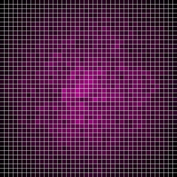 Latar belakang mosaik pixel persegi abstrak - Stok Vektor