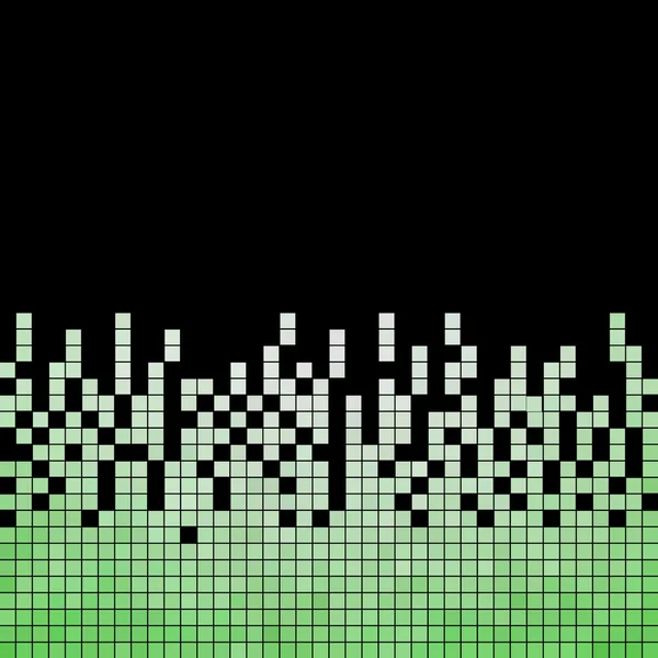 Fondo de mosaico de píxel cuadrado abstracto — Archivo Imágenes Vectoriales