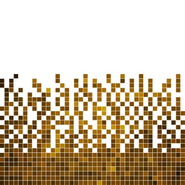 soyut vektör kare piksel mozaik arka plan