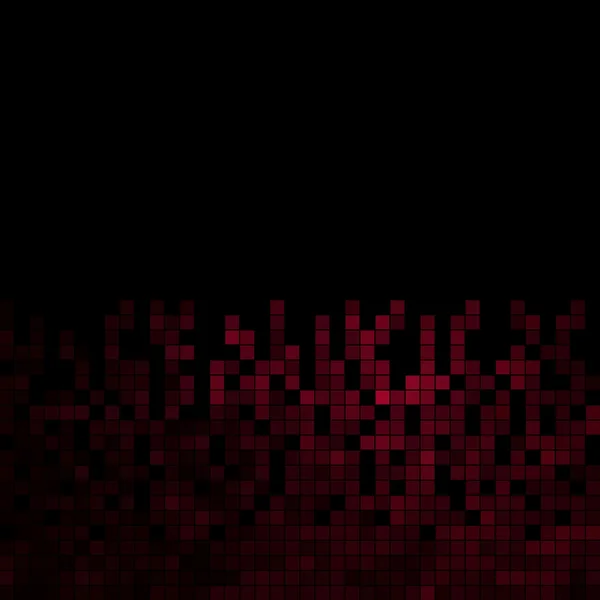 Abstrato vetor quadrado pixel mosaico fundo —  Vetores de Stock