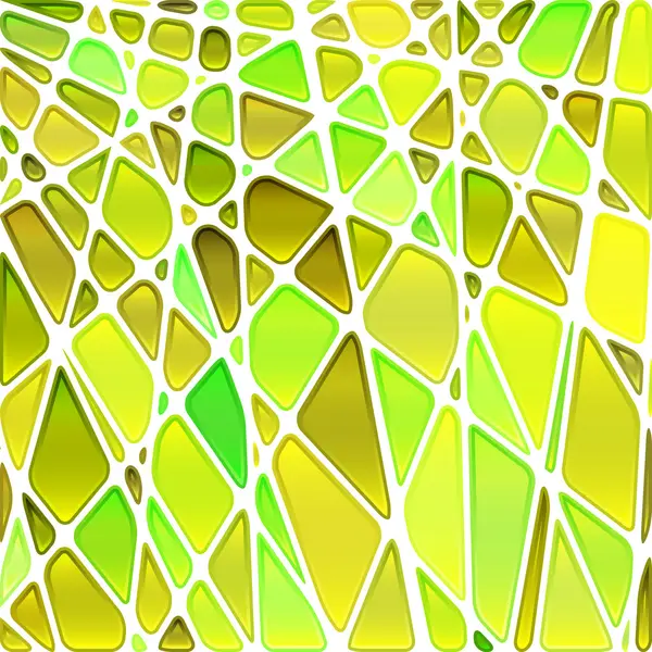 Vector abstracto manchado de vidrio mosaico de fondo — Vector de stock