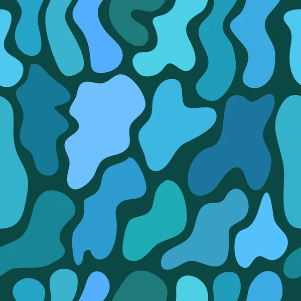 Vecteur abstrait motif sans couture tacheté chaotique — Image vectorielle