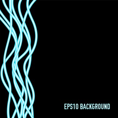 Neon arka plan parlak tasarlamak vektör