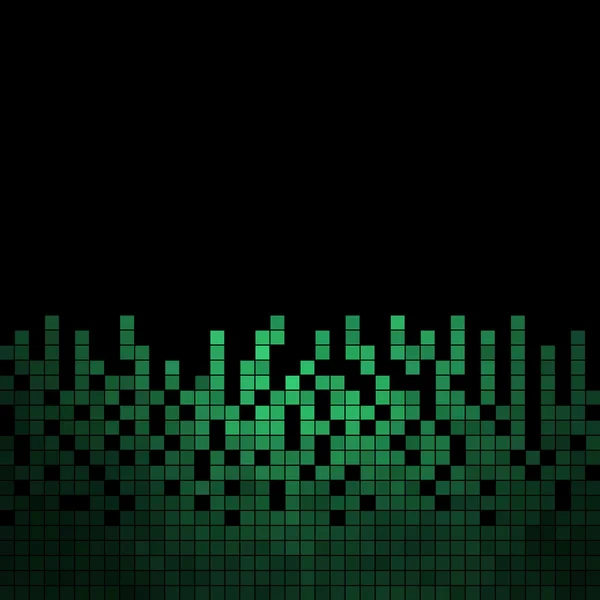 Abstrato vetor quadrado pixel mosaico fundo —  Vetores de Stock