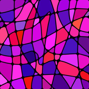 soyut vektör boyalı cam mozaik arkaplan