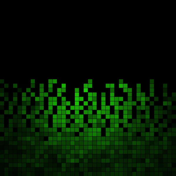 Abstrakter Vektor quadratischer Pixelmosaik Hintergrund — Stockvektor