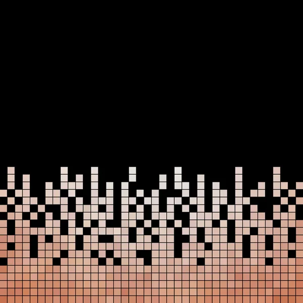 Abstrato vetor quadrado pixel mosaico fundo —  Vetores de Stock