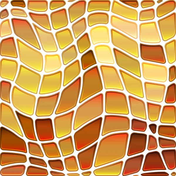 Vector abstracto manchado de vidrio mosaico de fondo — Vector de stock