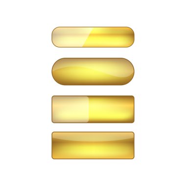 vektör web düğme kümesi