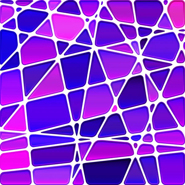 Vector abstracto manchado de vidrio mosaico de fondo — Archivo Imágenes Vectoriales