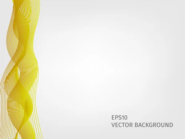 Vector abstracto ondulado fondo de línea — Vector de stock