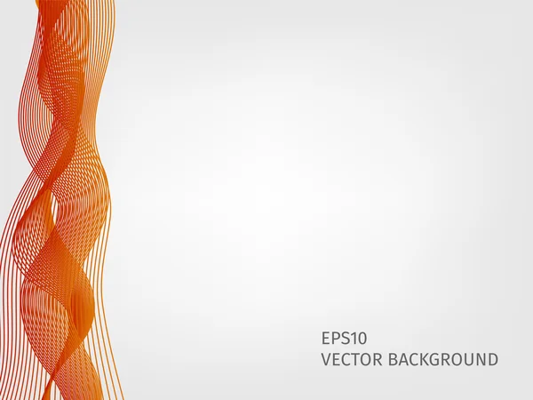 Abstrakt vektor viftade linje bakgrund — Stock vektor