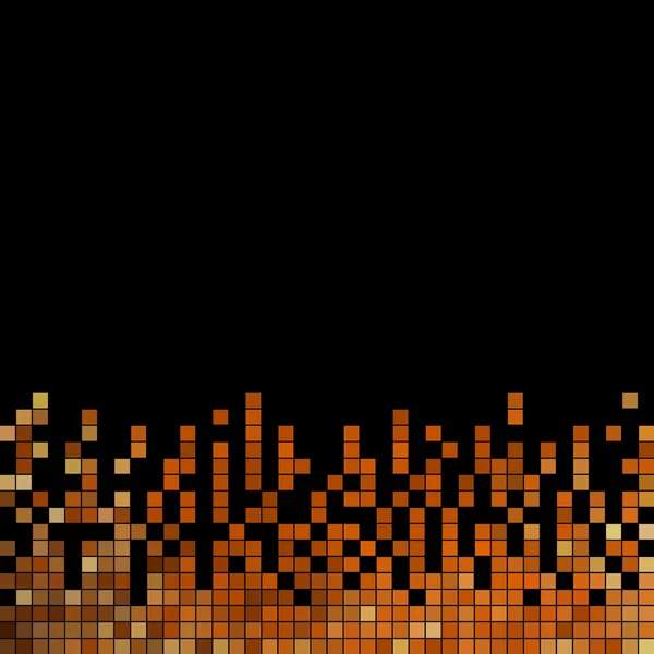 Abstract vector met vierkante pixels mozaïek achtergrond — Stockvector