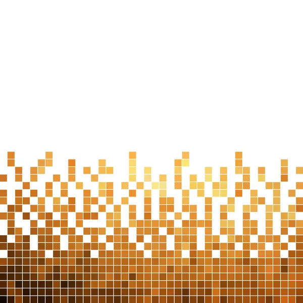 Abstract vector square pixel mosaic background — Stock Vector