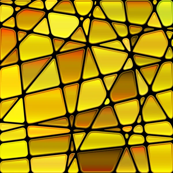 Vector abstracto manchado de vidrio mosaico de fondo — Vector de stock