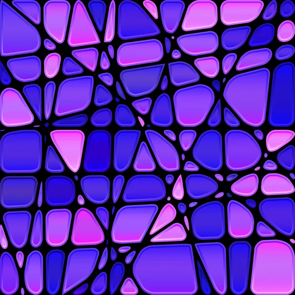 Vetor abstrato fundo mosaico de vidro manchado — Vetor de Stock