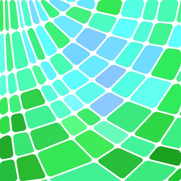 Abstracte vector glas-in-lood mozaïek achtergrond — Stockvector