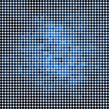 soyut vektör yuvarlak nokta arka plan renkli