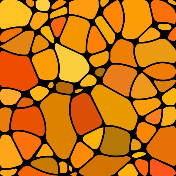 Vector abstracto manchado de vidrio mosaico de fondo — Archivo Imágenes Vectoriales