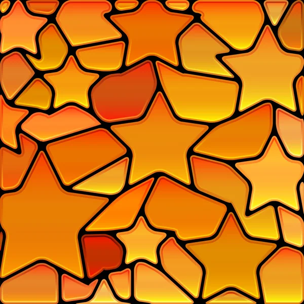 Vector abstracto manchado de vidrio mosaico de fondo — Vector de stock