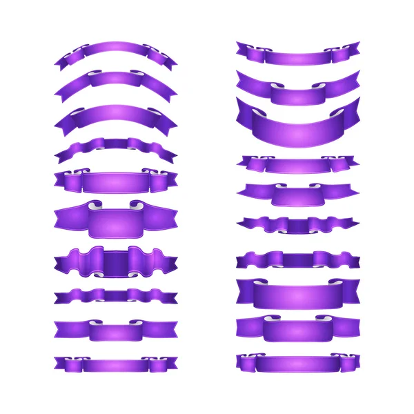 Векторные ленты — стоковый вектор