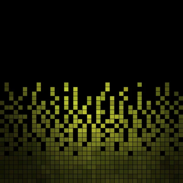 Abstrait vecteur carré pixel mosaïque fond — Image vectorielle