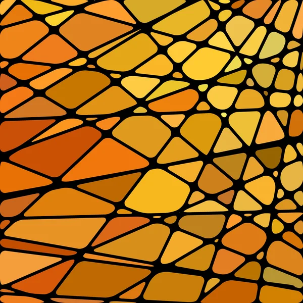 Vector abstracto manchado de vidrio mosaico de fondo — Vector de stock