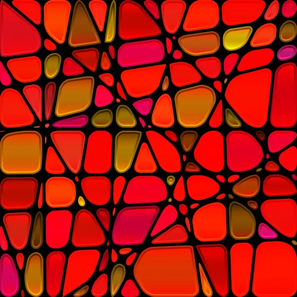 Abstrait vecteur teinté-verre mosaïque fond — Image vectorielle