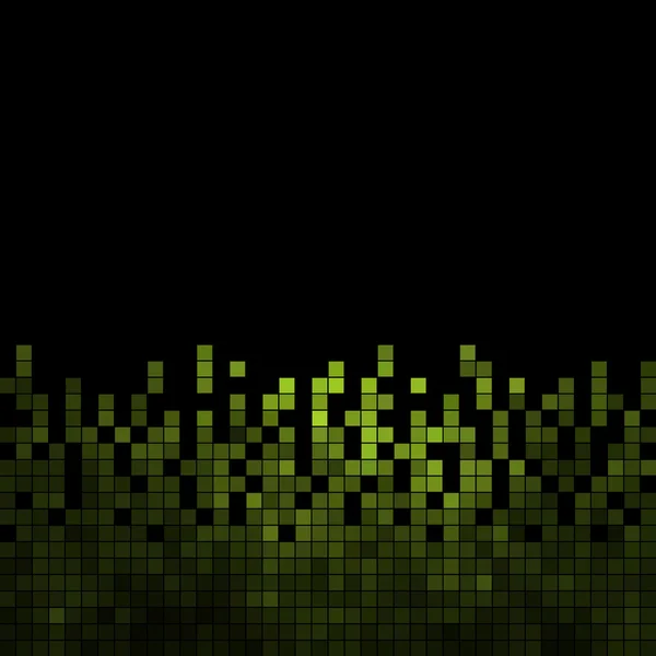 Абстрактный векторный квадратный пиксельный мозаичный фон — стоковый вектор
