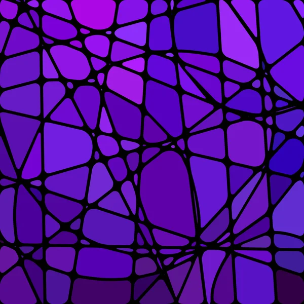 Abstrakt vektor färgat glas mosaik bakgrund — Stock vektor