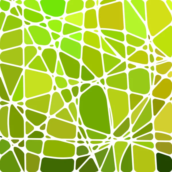 Vector abstracto manchado de vidrio mosaico de fondo — Vector de stock