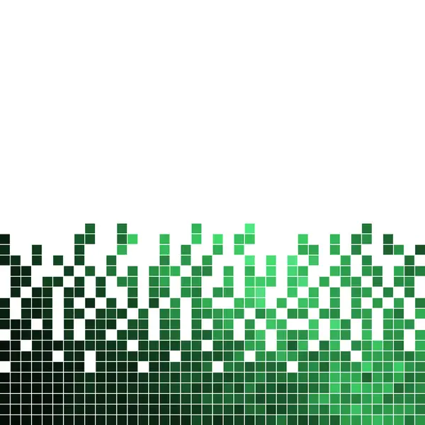 Abstrato vetor quadrado pixel mosaico fundo —  Vetores de Stock