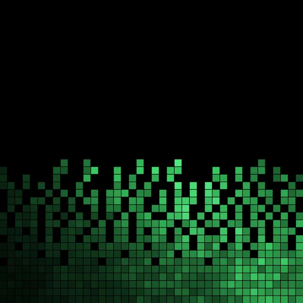 Abstrato vetor quadrado pixel mosaico fundo —  Vetores de Stock