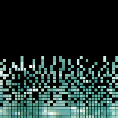 soyut vektör kare piksel mozaik arka plan