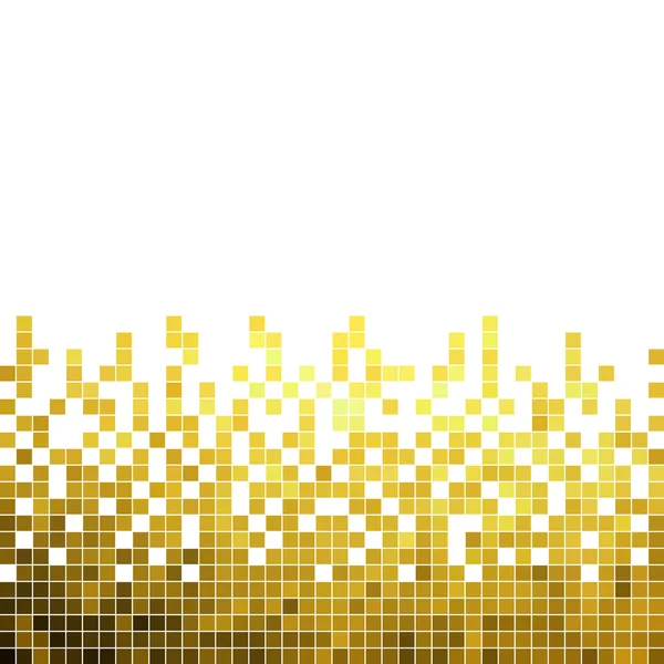 Abstract vector met vierkante pixels mozaïek achtergrond — Stockvector