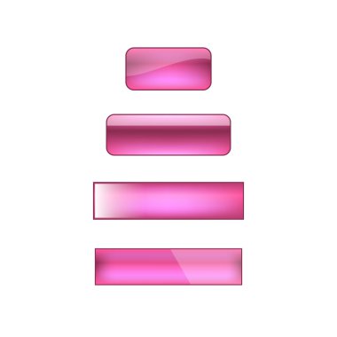 vektör web düğme kümesi