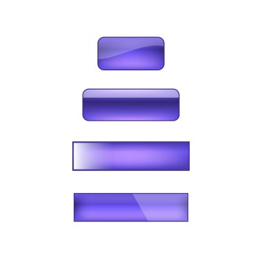 vektör web düğme kümesi