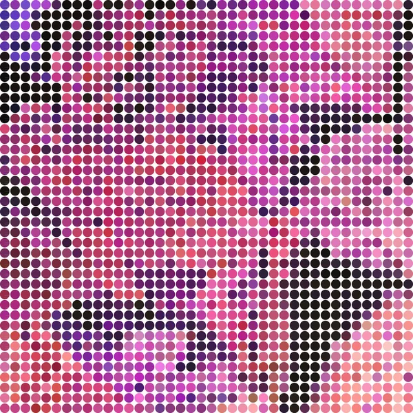 soyut vektör yuvarlak nokta arka plan renkli