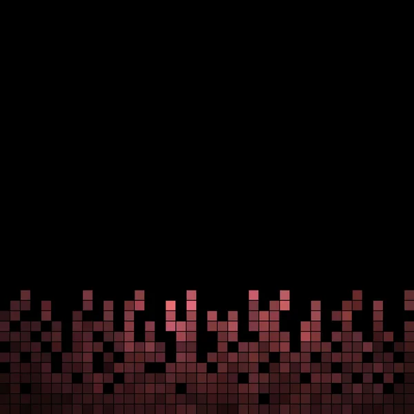 Vector abstracto pixel cuadrado mosaico fondo — Vector de stock