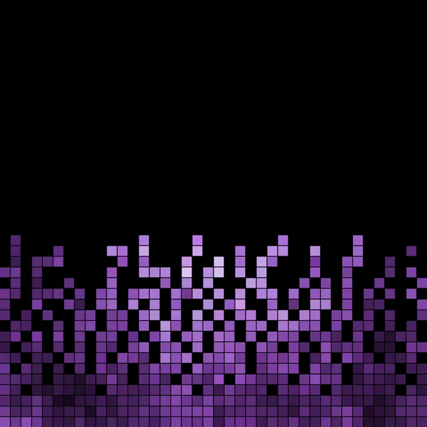 Vector abstracto pixel cuadrado mosaico fondo — Vector de stock