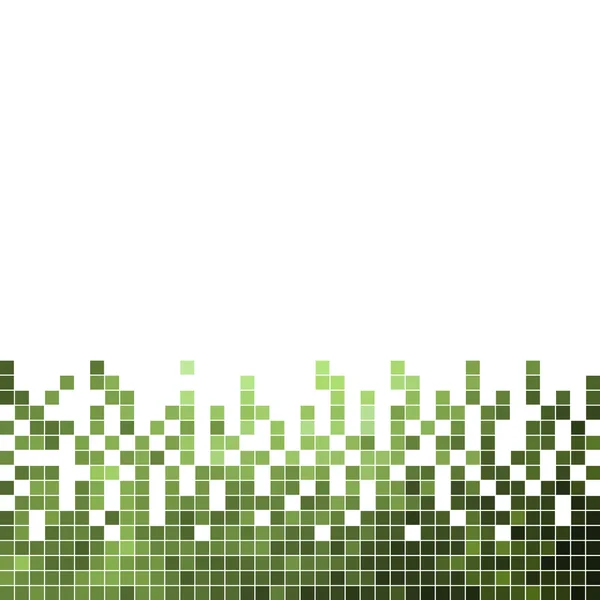 Abstract vector square pixel mosaic background — Stock Vector