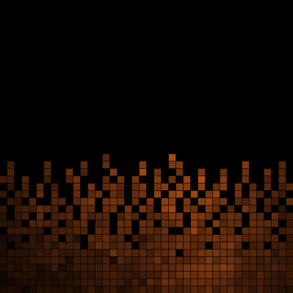 Abstrakter Vektor quadratischer Pixelmosaik Hintergrund — Stockvektor