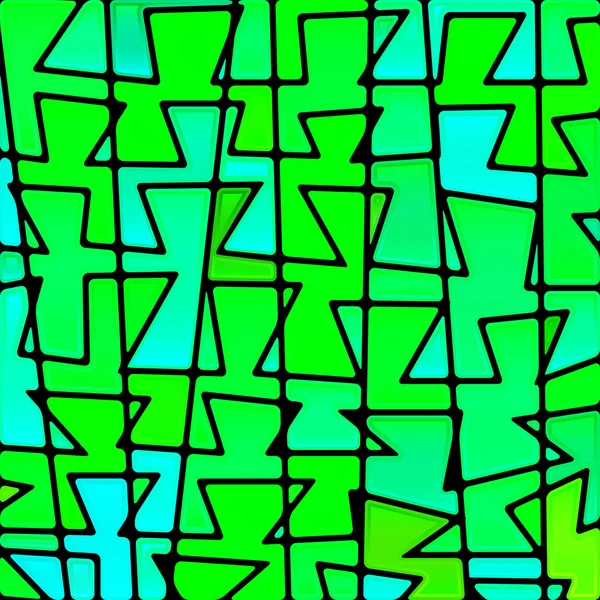 Vector abstracto manchado de vidrio mosaico de fondo — Archivo Imágenes Vectoriales