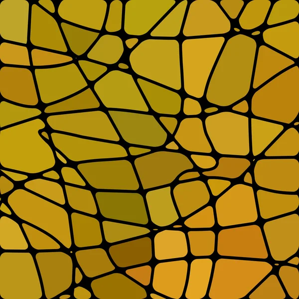 Abstracte vector glas-in-lood mozaïek achtergrond — Stockvector