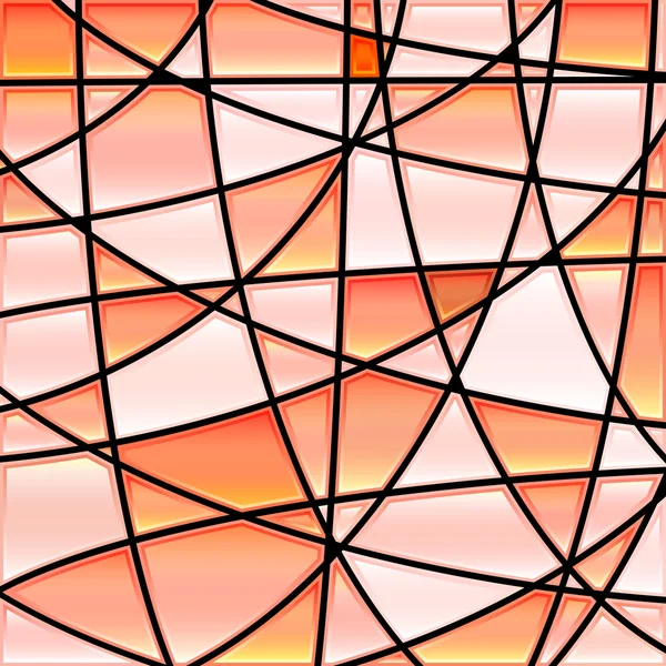 พื้นหลังโมเสคแก้วสีเวกเตอร์นามธรรม — ภาพเวกเตอร์สต็อก